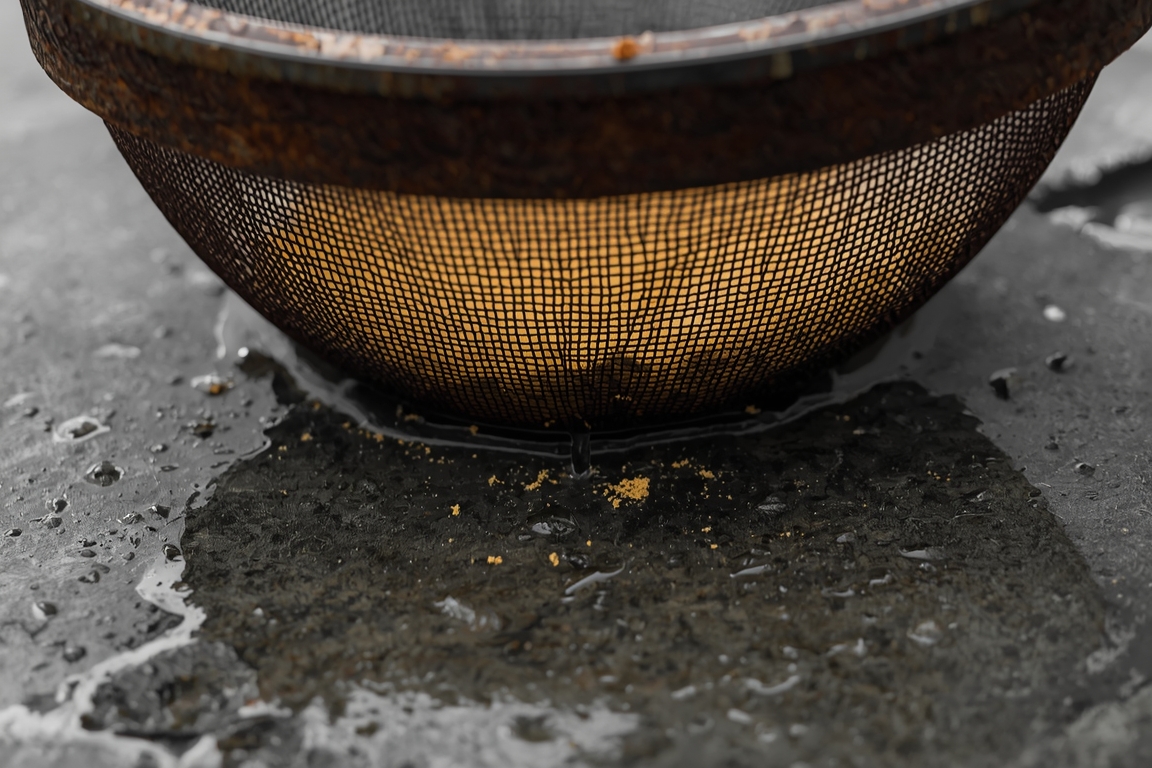 The Grain of the Sieve and the Lost Silt